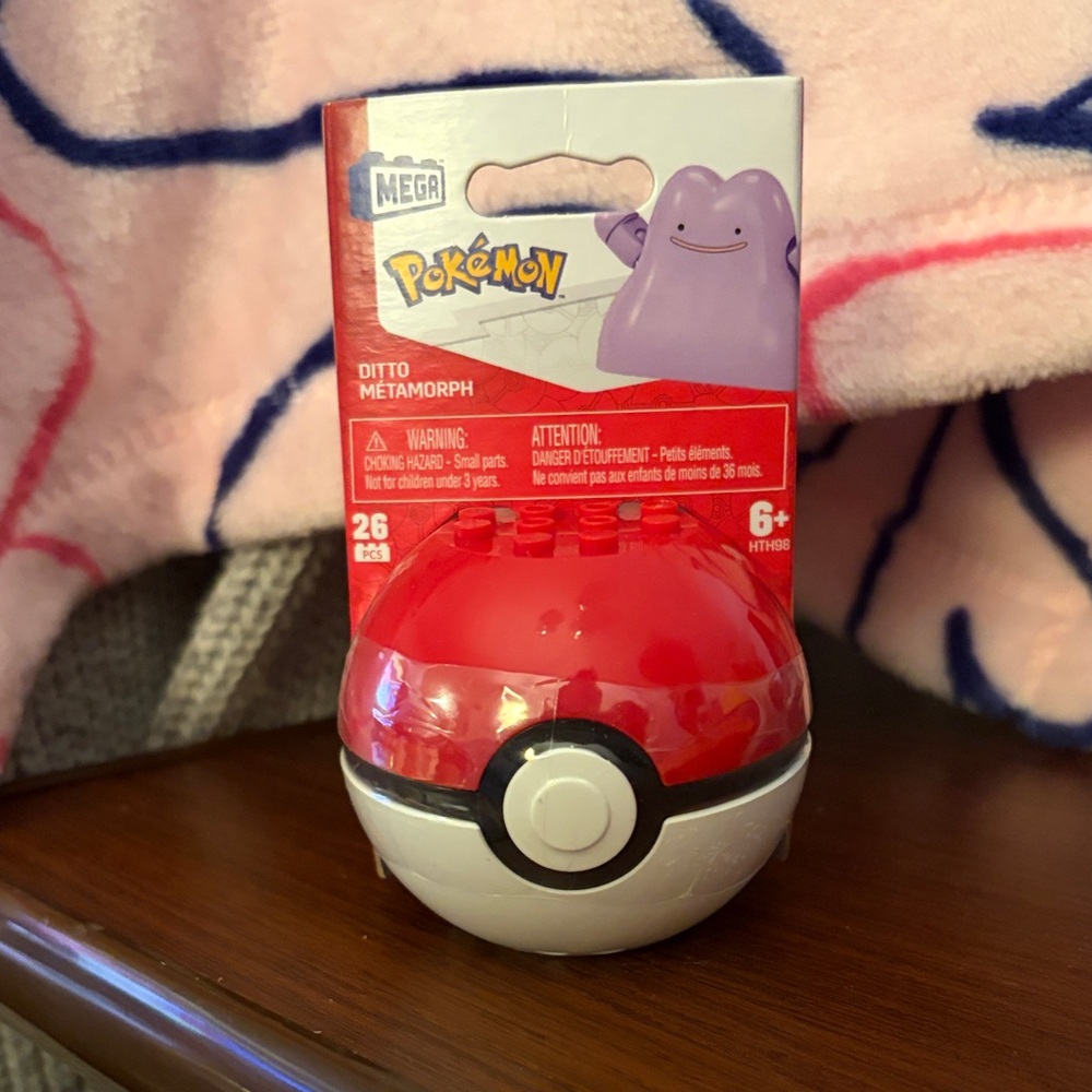 Mega Construx Pokemon Mini Build - Ditto Toy